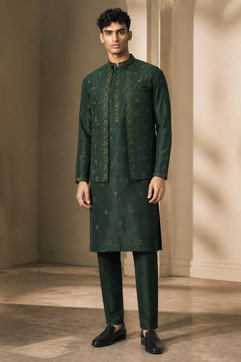Imperial Green Waistcoat